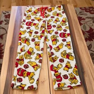 Disney super thick fleece tie waist lounge pants